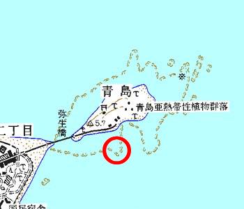 宮崎県宮崎市付近の地形図