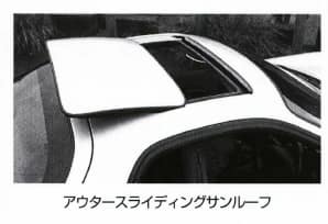 アウタースライディングサンルーフ