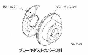 ブレーキダストカバー
