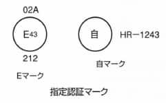 指定認証マーク