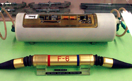 CS-12M 海底同軸ケーブル中継装置