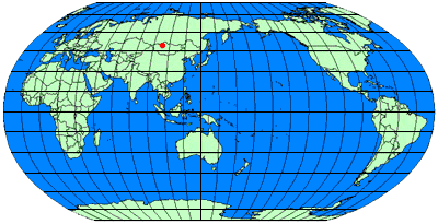 オビラプトルの産地 : モンゴル国