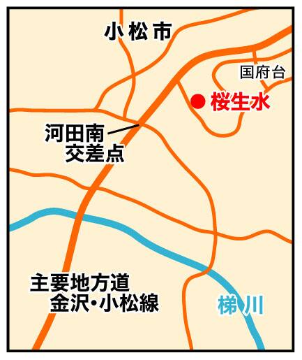 アクセスマップ図