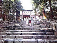 内宮拝殿前