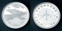 中部国際空港開港記念500円銀貨幣