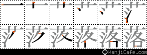 落