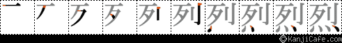 烈