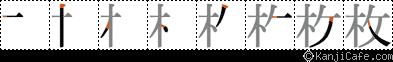 枚
