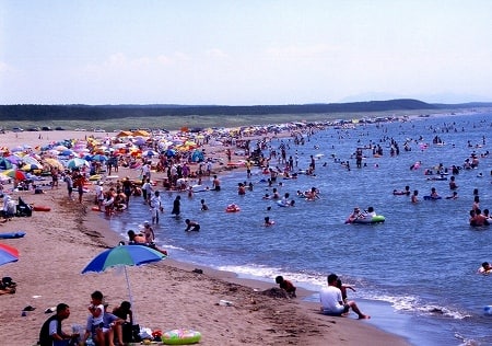 水浴場画像