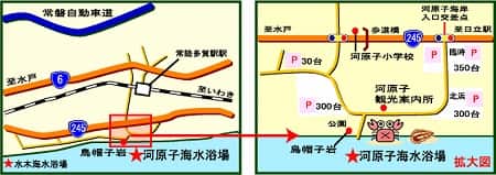 アクセスマップ図
