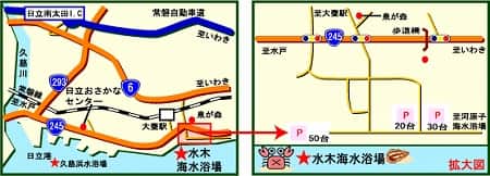 アクセスマップ図