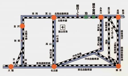 アクセスマップ図