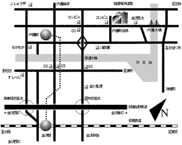 アクセスマップ図