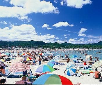 水浴場画像