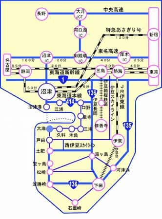 アクセスマップ図