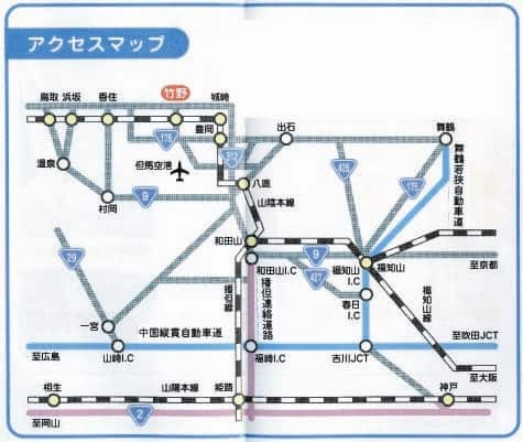アクセスマップ図
