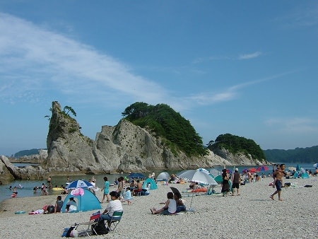 水浴場画像