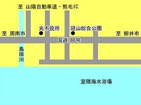 アクセスマップ図