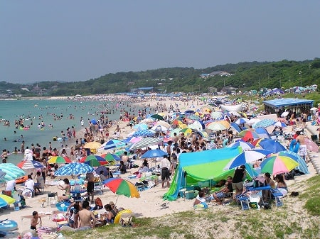 水浴場画像