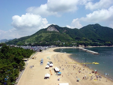 水浴場画像
