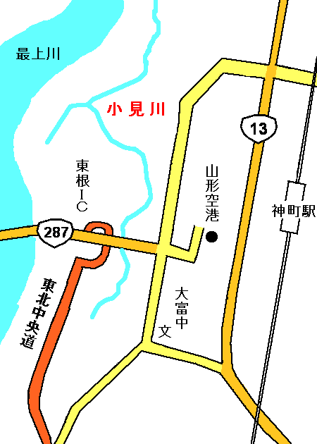 アクセスマップ図