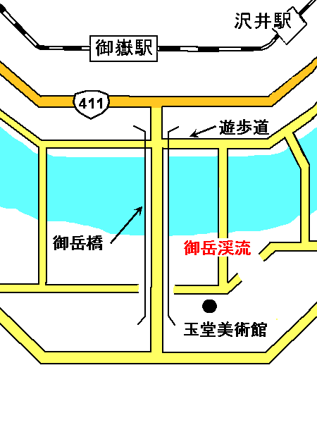 アクセスマップ図