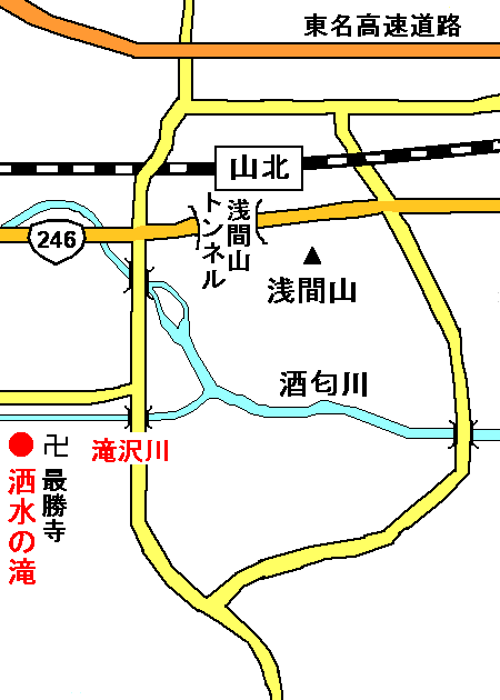 アクセスマップ図