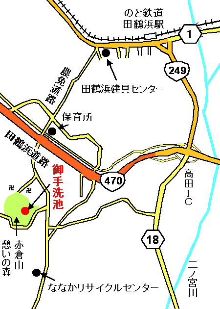 アクセスマップ図