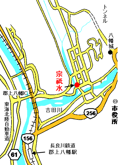 アクセスマップ図
