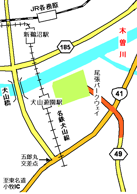 アクセスマップ図