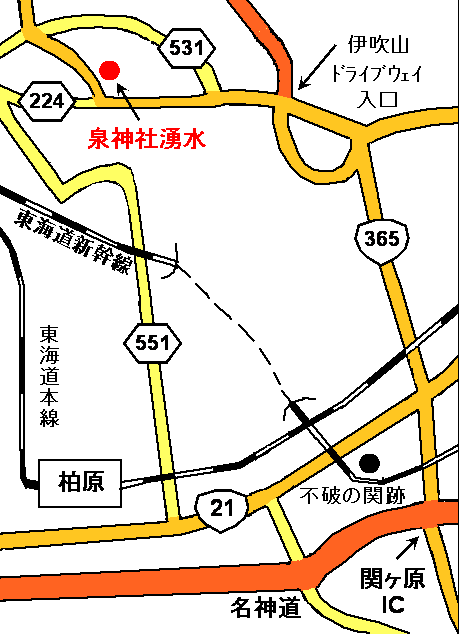 アクセスマップ図