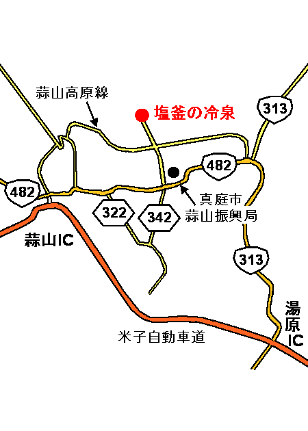 アクセスマップ図