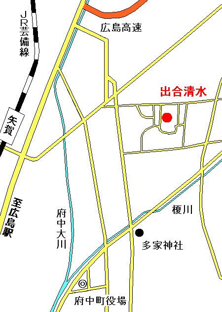 アクセスマップ図