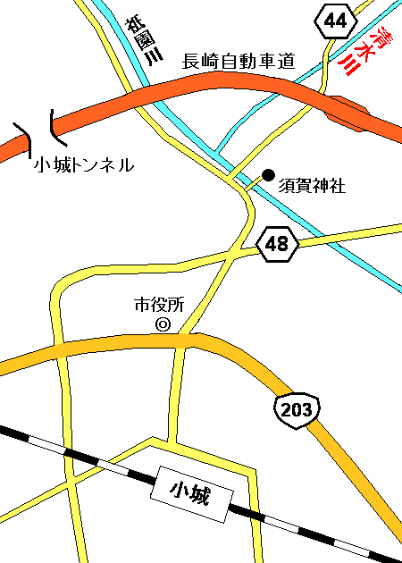 アクセスマップ図