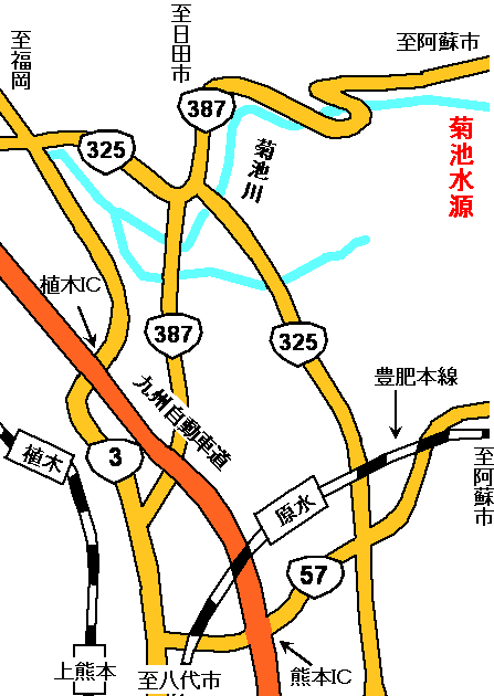 アクセスマップ図