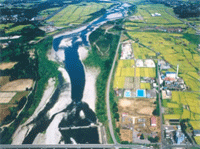 十日町橋付近