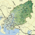 矢作川流域図