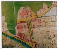 佐伯藩時代屋敷図