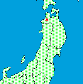 岩木山地図