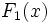 F_1(x)\,
