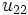 u_{22}\, 