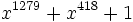 x^{1279}+x^{418}+1 \,