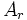 A_r\, 