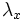 \lambda_x\,