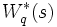 W_q^*(s) \,\, 