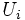 U_{i}\, 