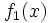 f_1(x)