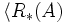 \langle R_*(A)