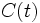 C(t)\,