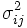 \sigma_{ij}^2 \,